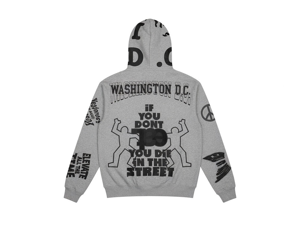 Kids Still Here Full Zip Hoodie