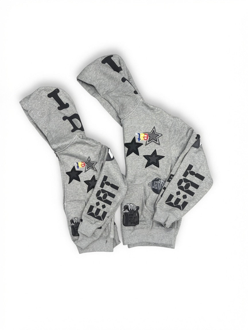 Kids Still Here Full Zip Hoodie